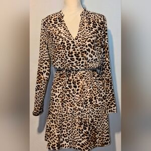 Women's All in Favor dress. Sz.Small. NWOT. Leopard print.